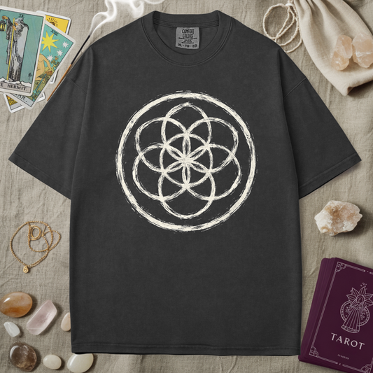 Circle Flower Of Life Tee