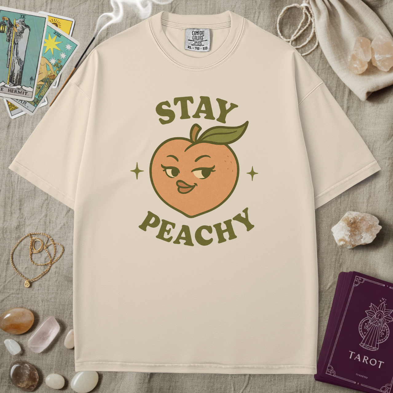 Stay Peachy Tee
