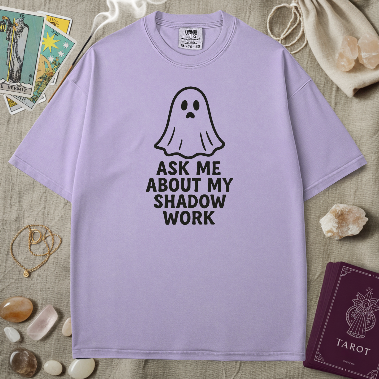 Ask Me About My Shadow Work Ghost Tee