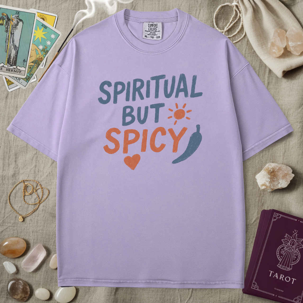 Spiritual But Spicy V1 Tee