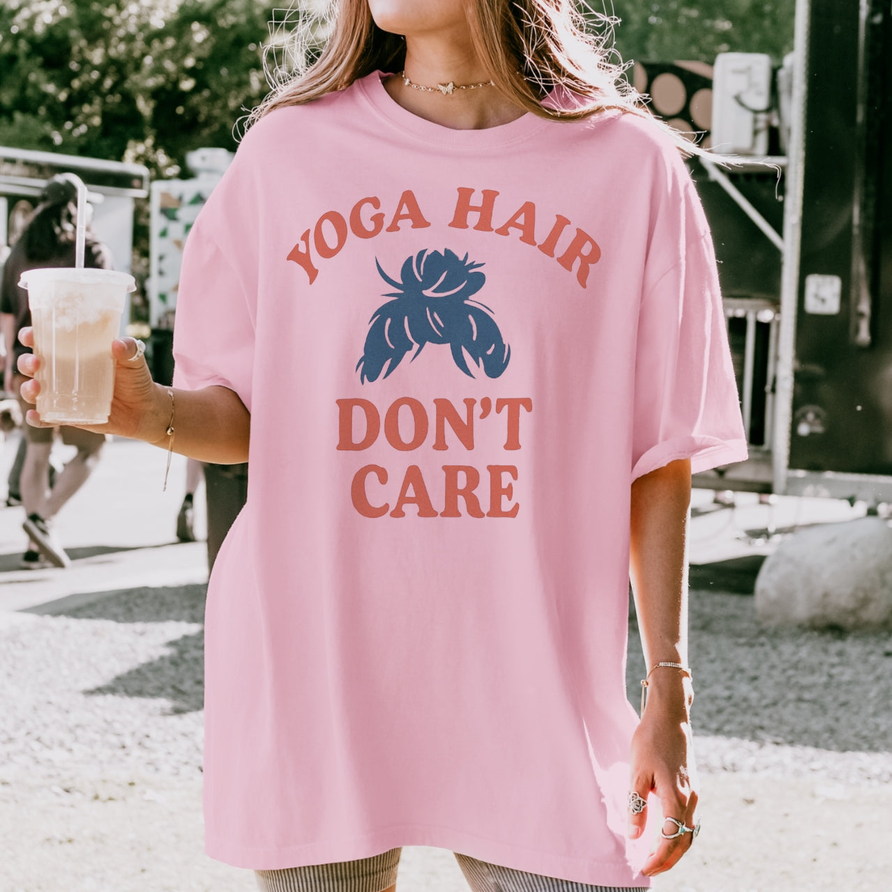 Yoga Hair Dont Care Tee