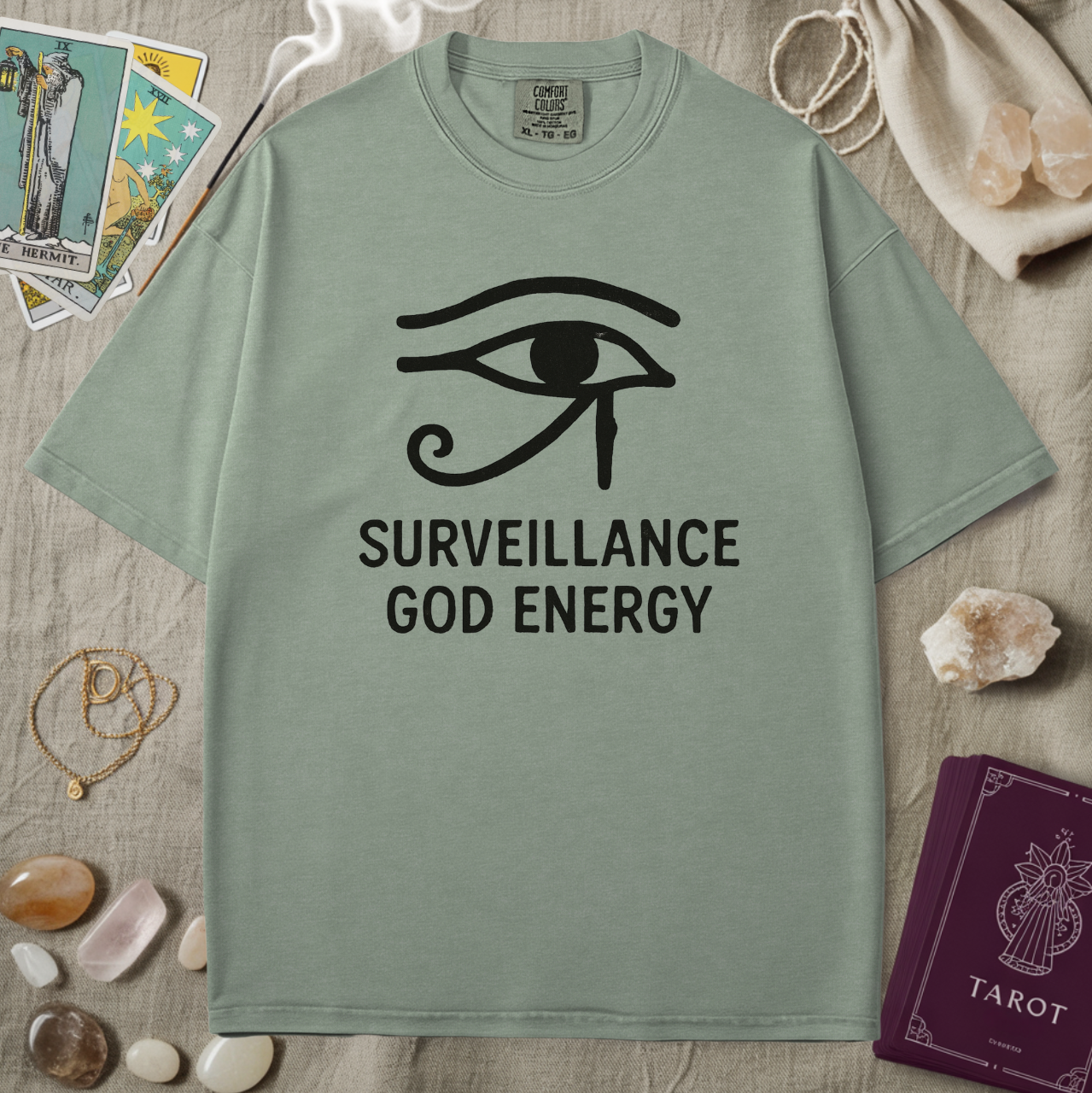 Surveillance God Energy Tee