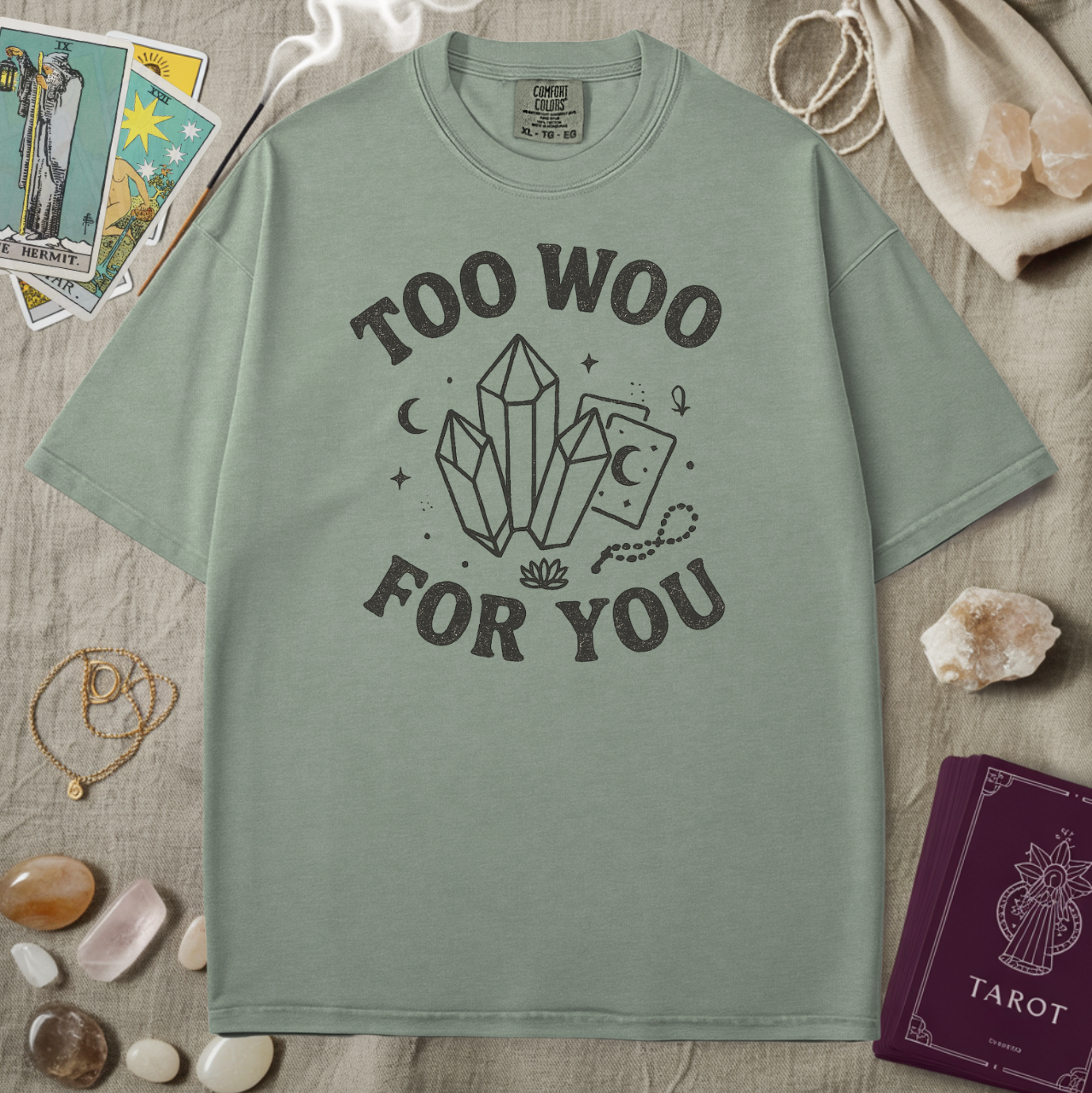 Too Woo For You Crystal Tee