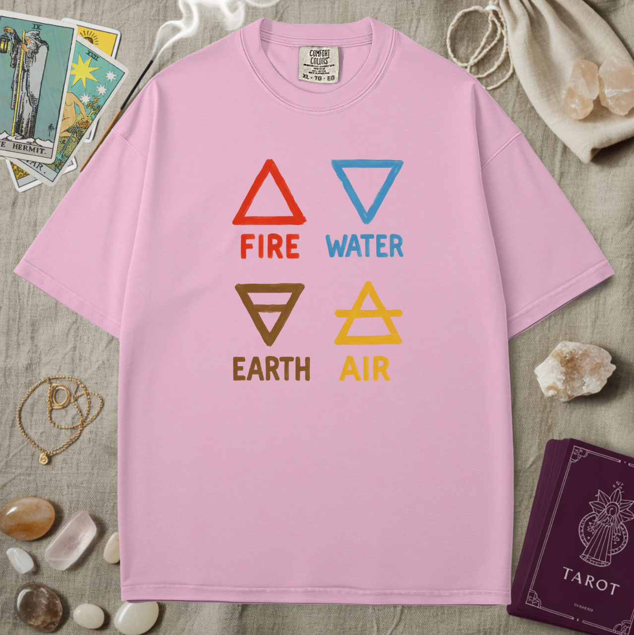 Fire Water Earth Air Tee