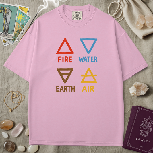 Fire Water Earth Air Tee