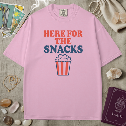 Here For The Snacks Tee