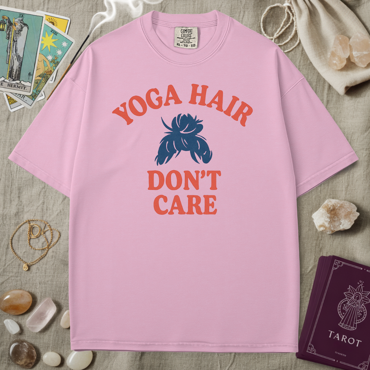 Yoga Hair Dont Care Tee