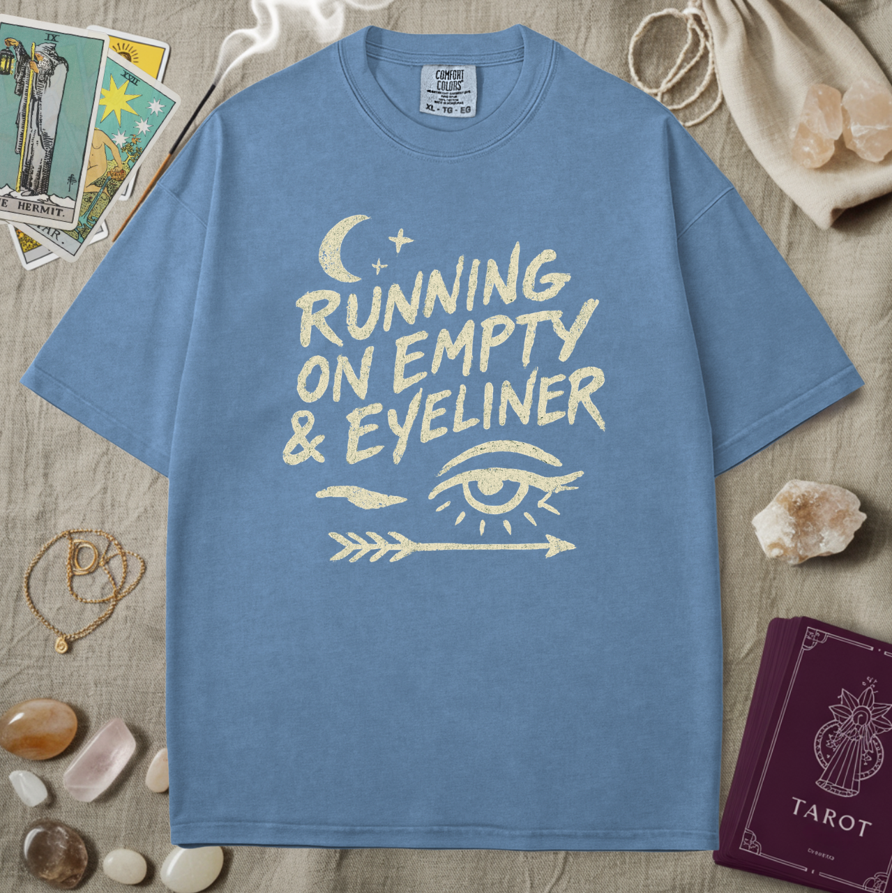 Running On Empty & Eyeliner Tee