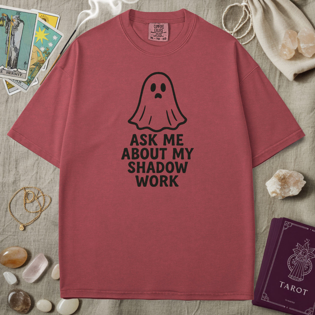 Ask Me About My Shadow Work Ghost Tee