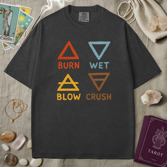 Burn Wet Blow Crush Tee