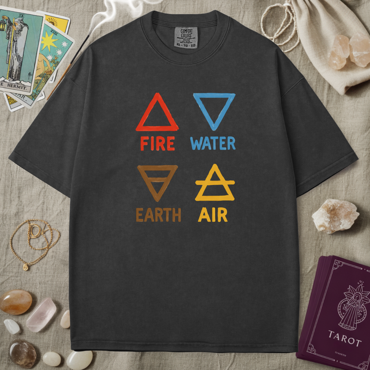 Fire Water Earth Air Tee