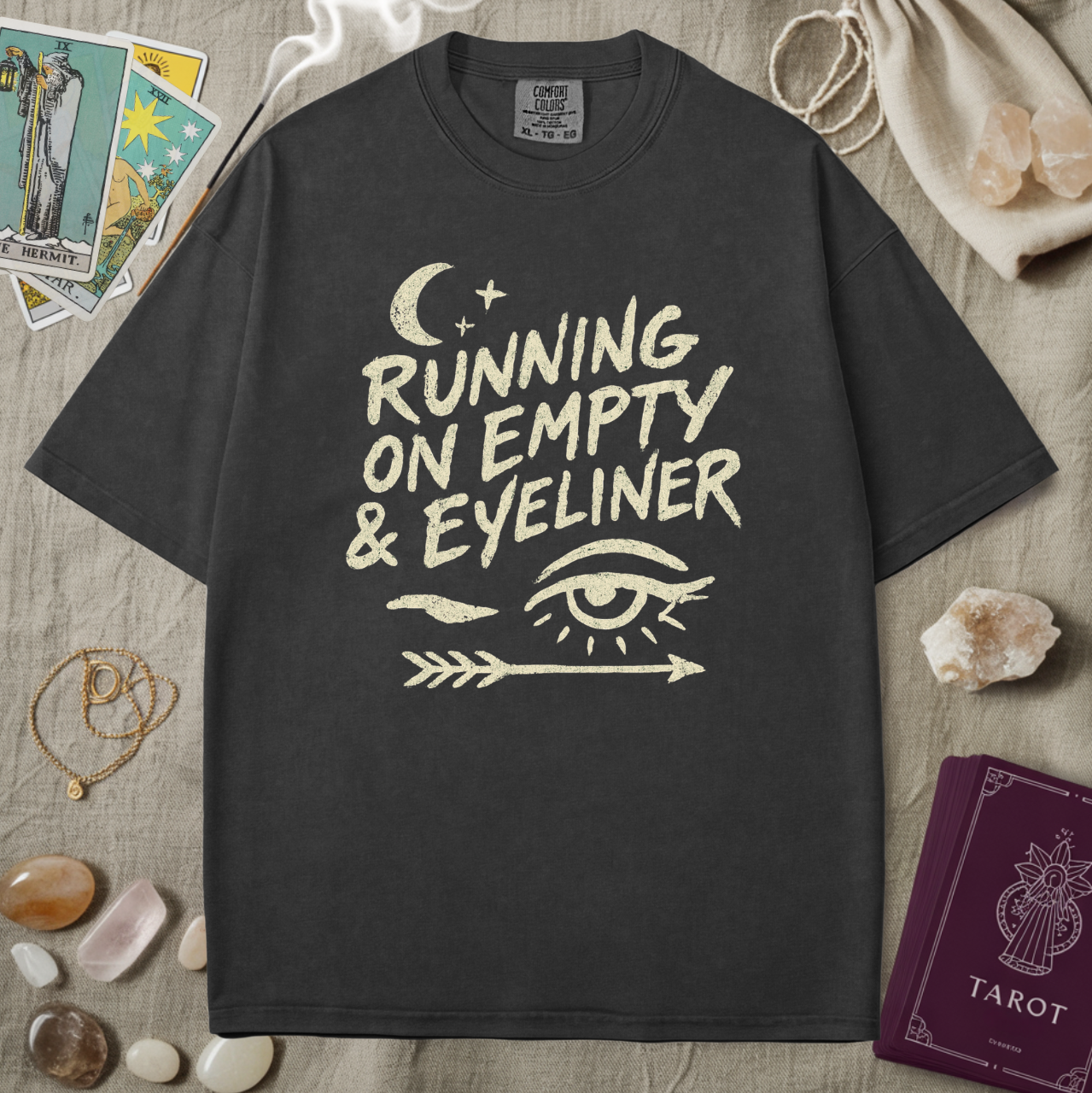 Running On Empty & Eyeliner Tee