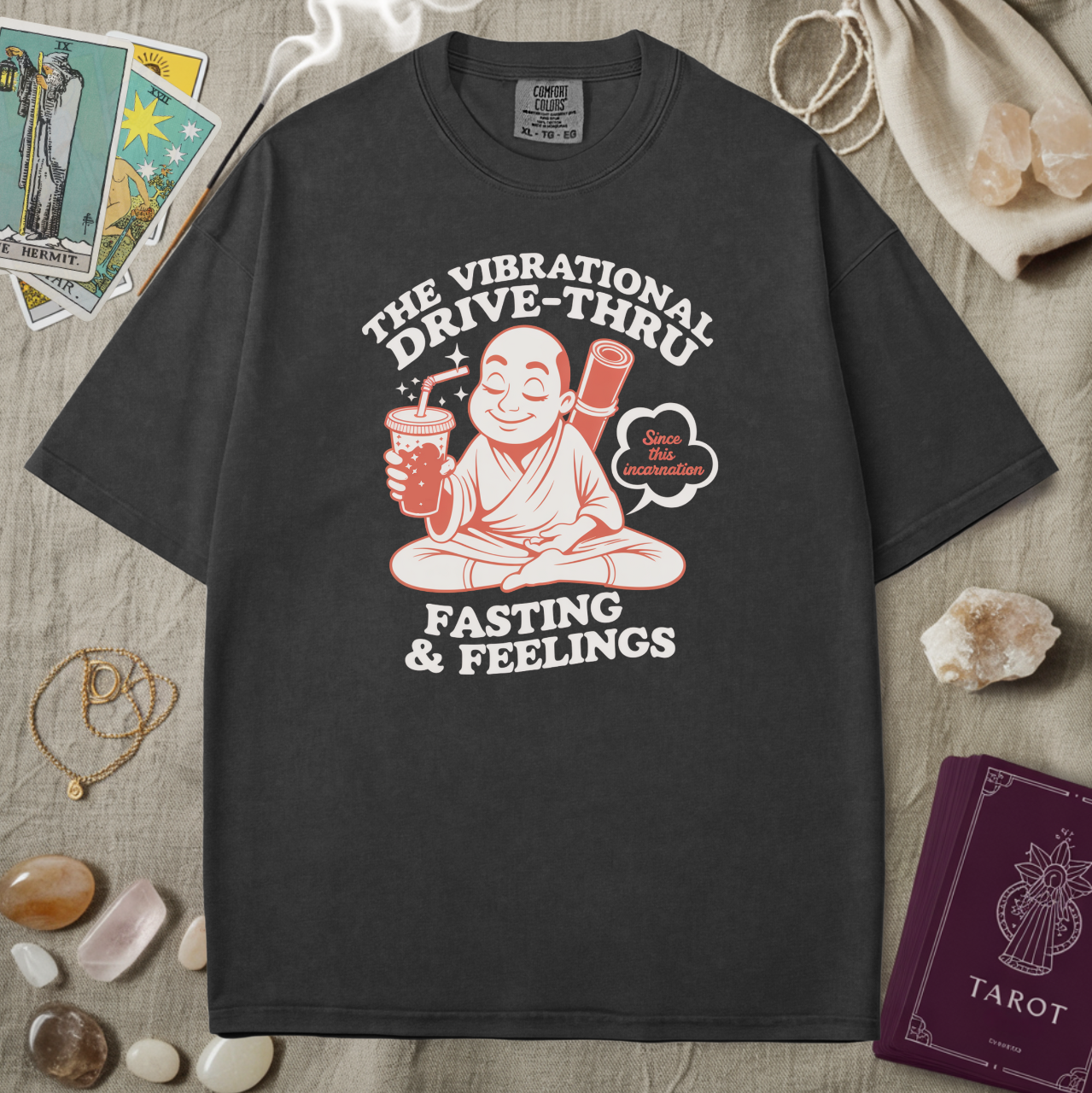 Vibrational Drive-Thru Tee