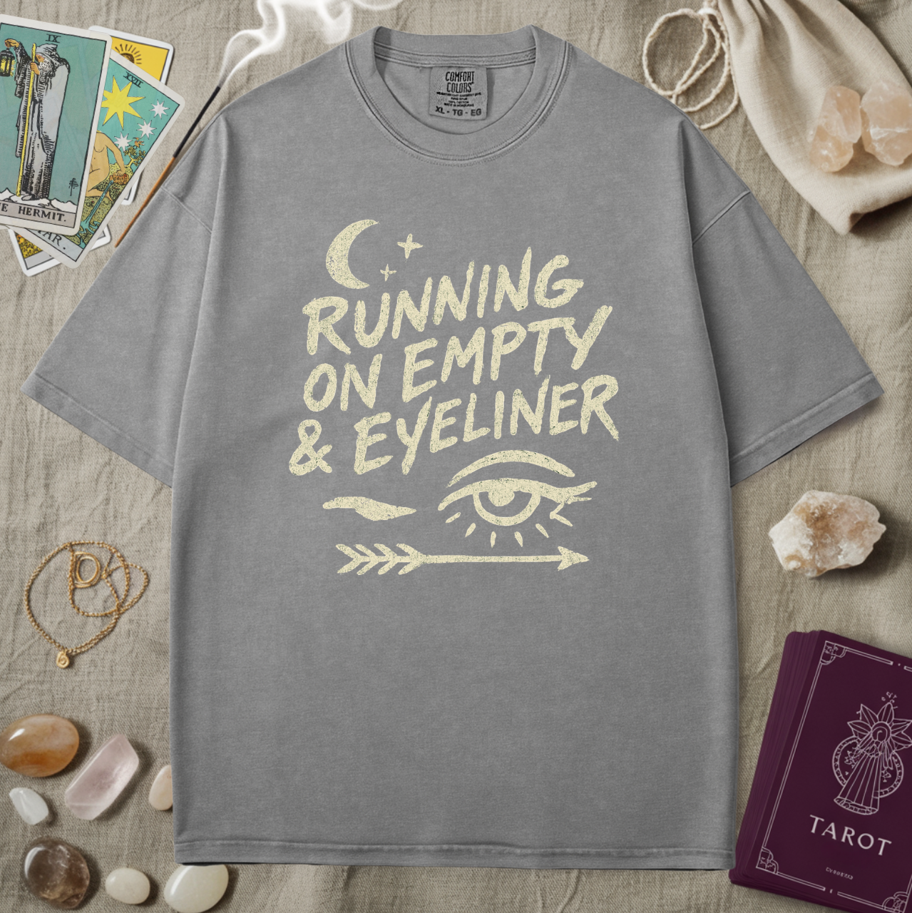 Running On Empty & Eyeliner Tee