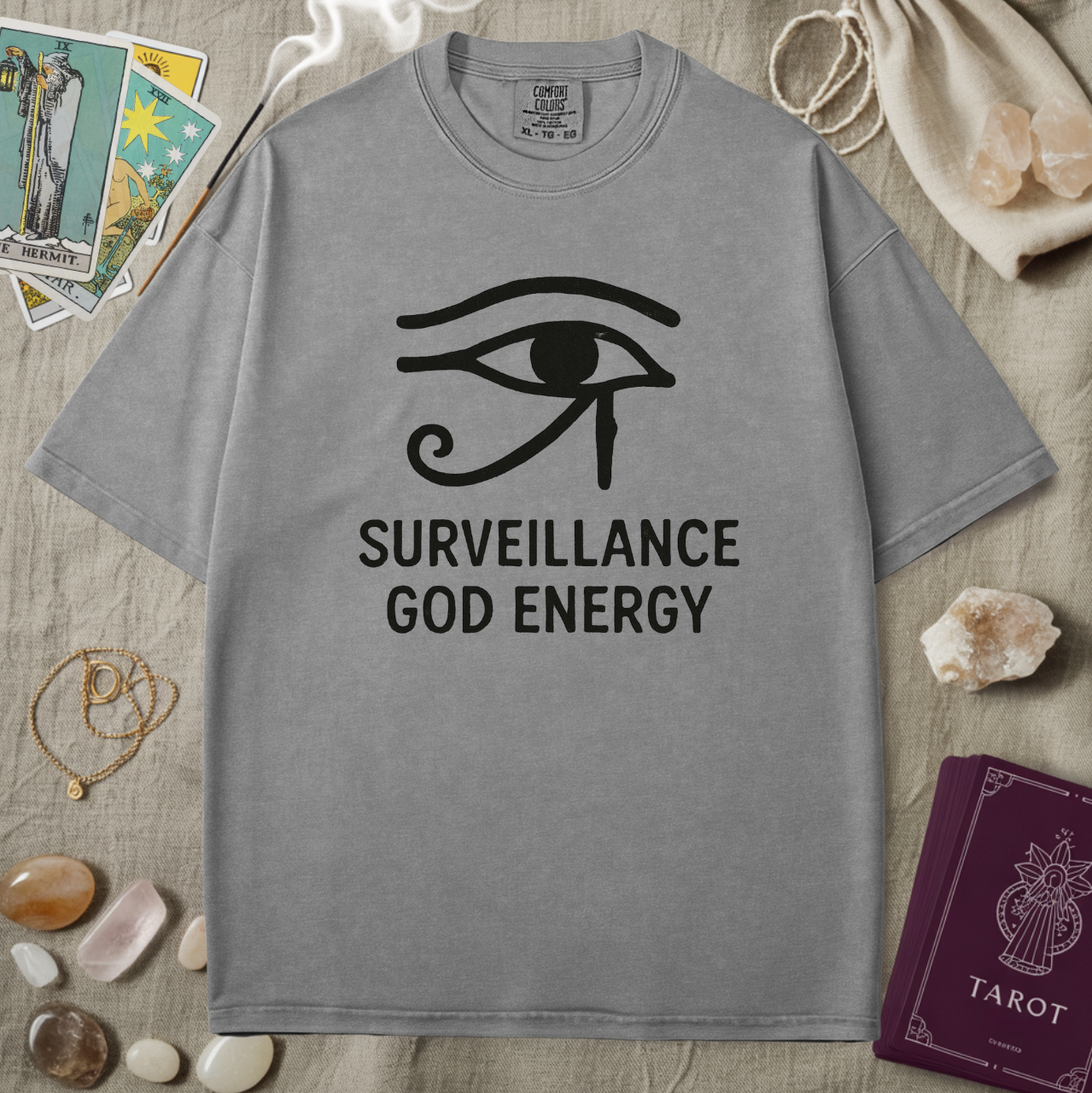 Surveillance God Energy Tee