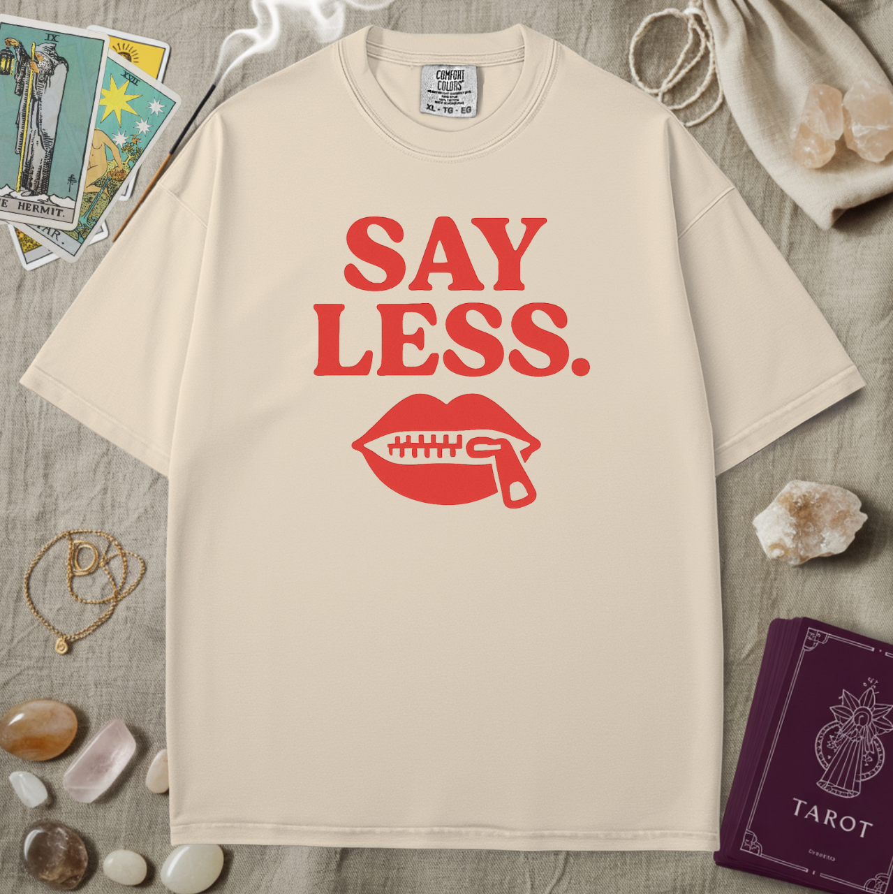 Say Less Tee