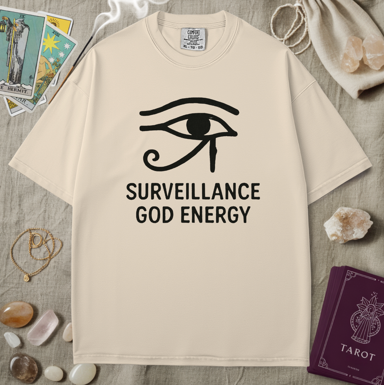 Surveillance God Energy Tee