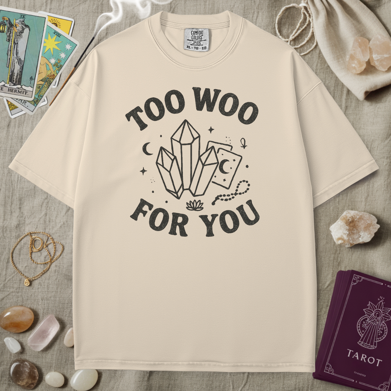 Too Woo For You Crystal Tee