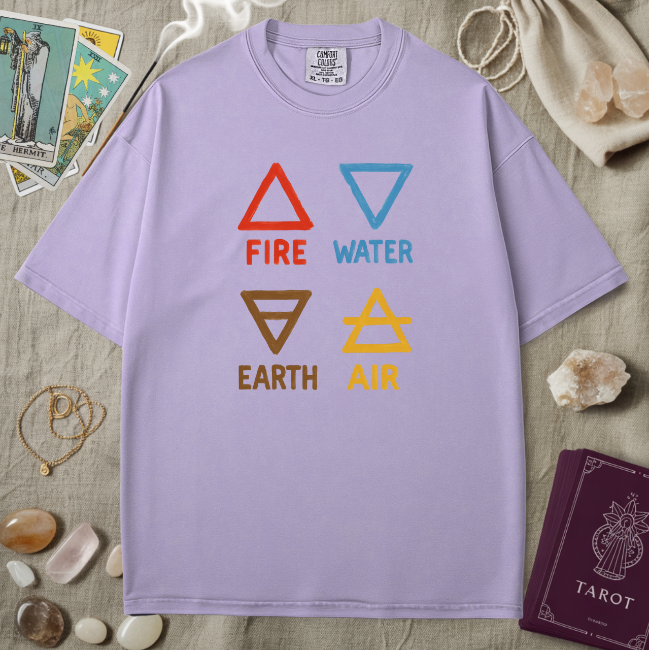 Fire Water Earth Air Tee