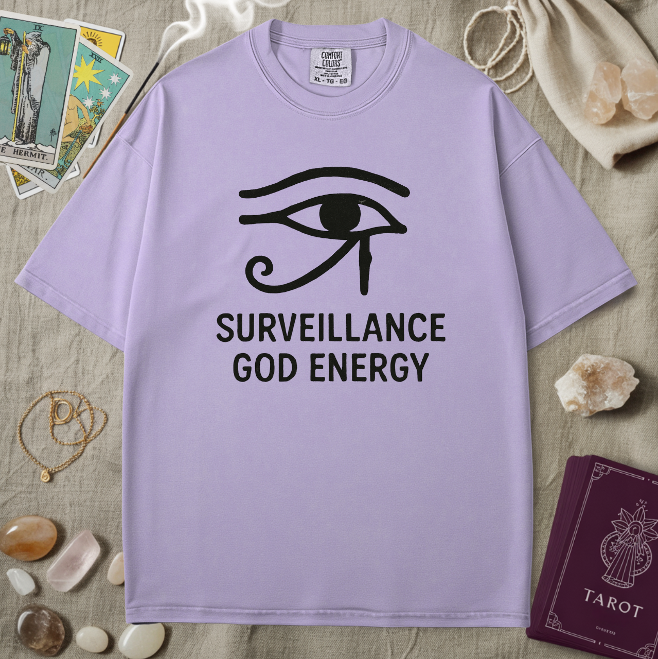 Surveillance God Energy Tee