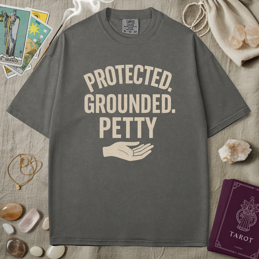Protected. Grounded. Petty Tee
