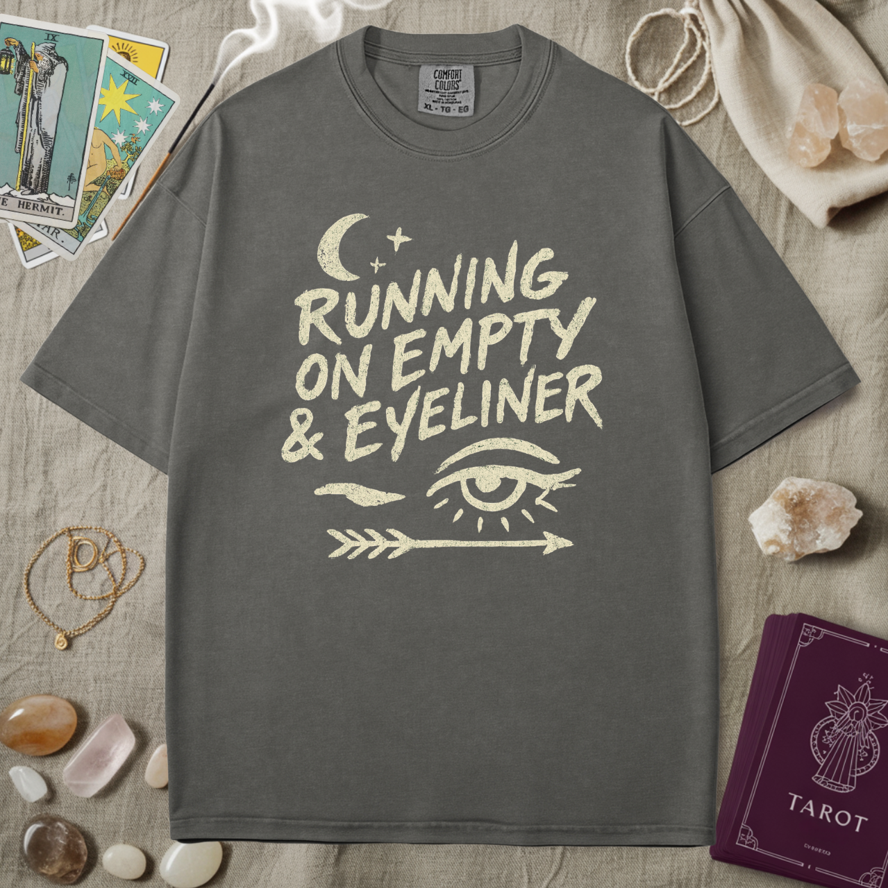 Running On Empty & Eyeliner Tee