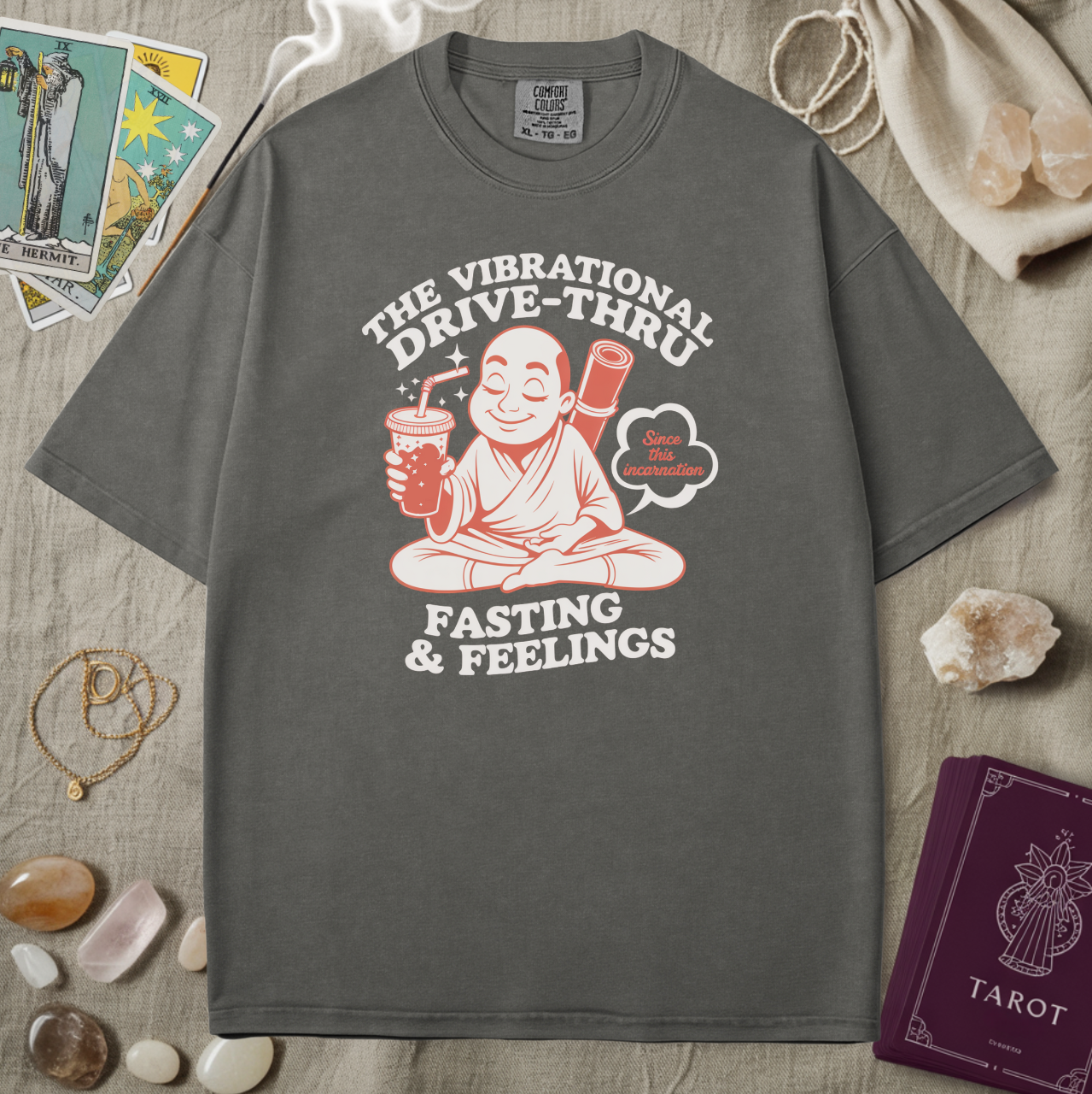 Vibrational Drive-Thru Tee