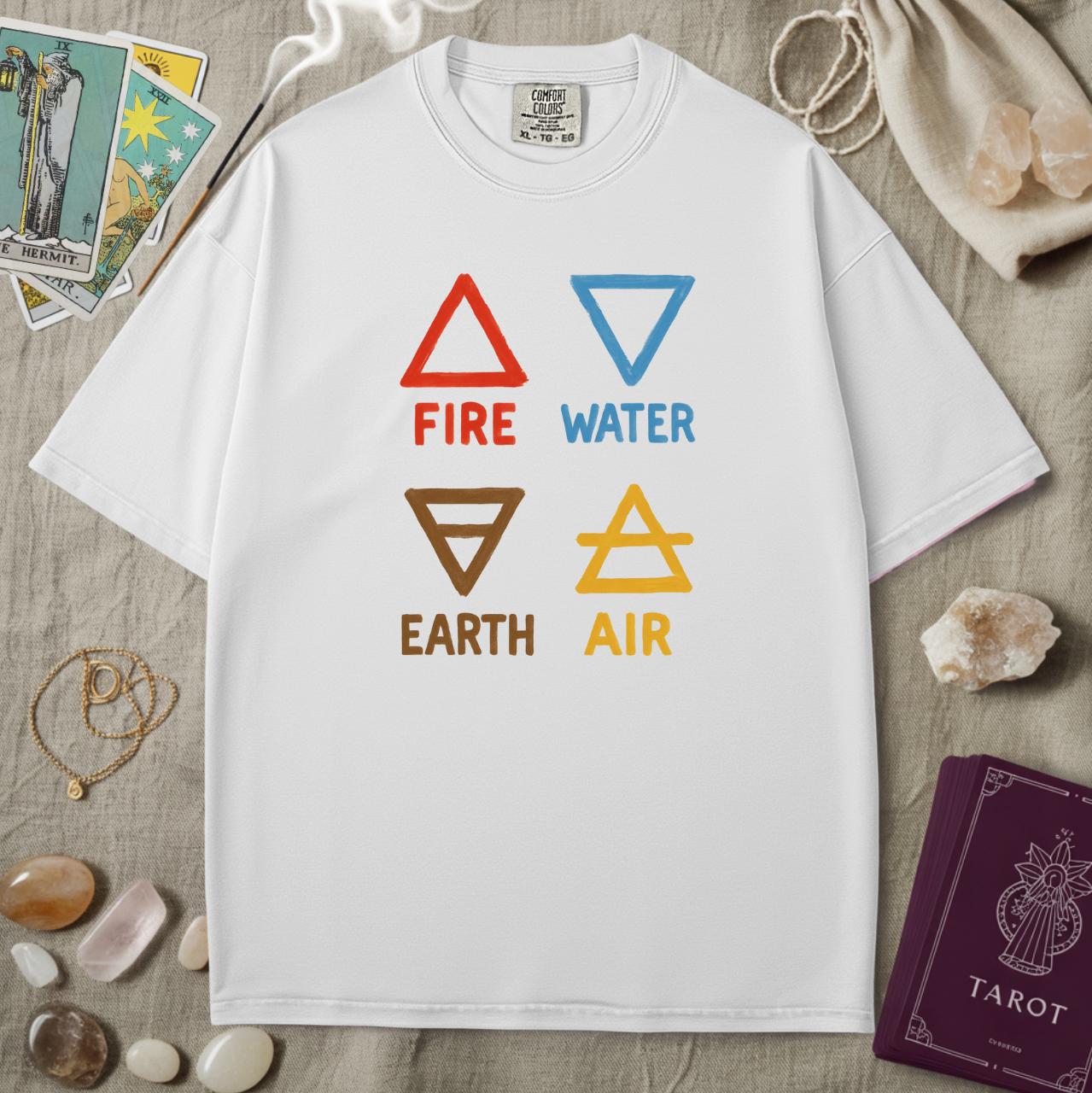 Fire Water Earth Air Tee