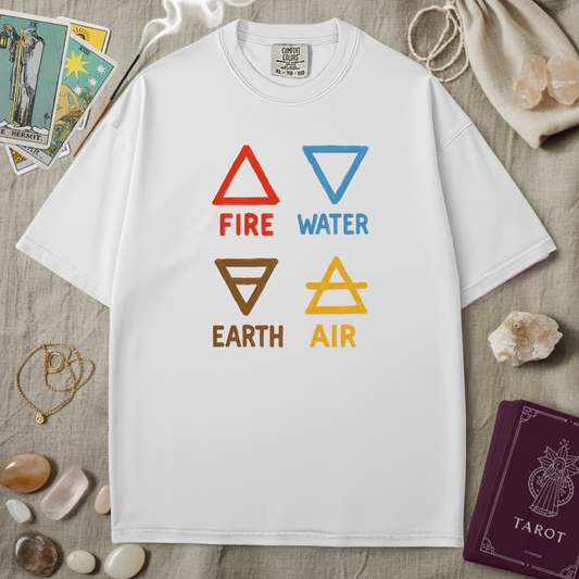 Fire Water Earth Air Tee