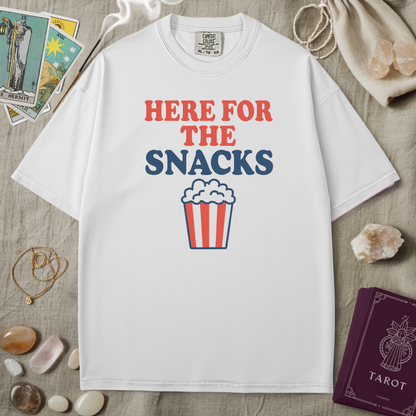 Here For The Snacks Tee