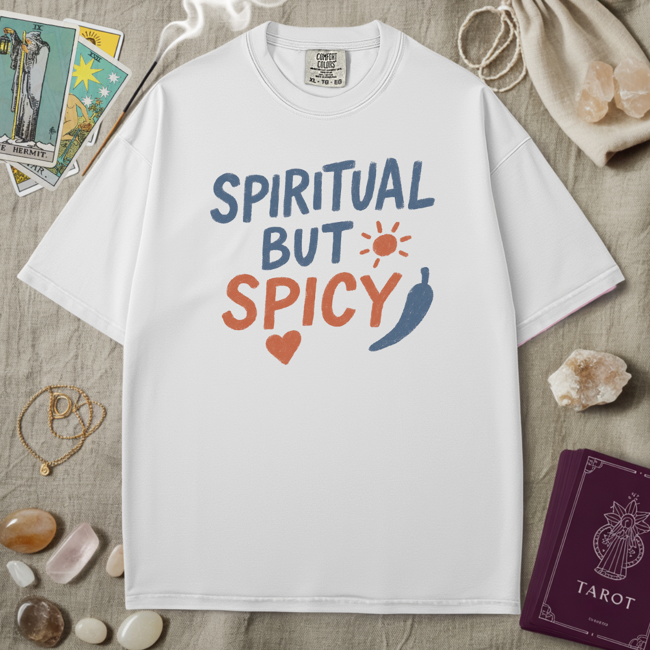 Spiritual But Spicy V1 Tee