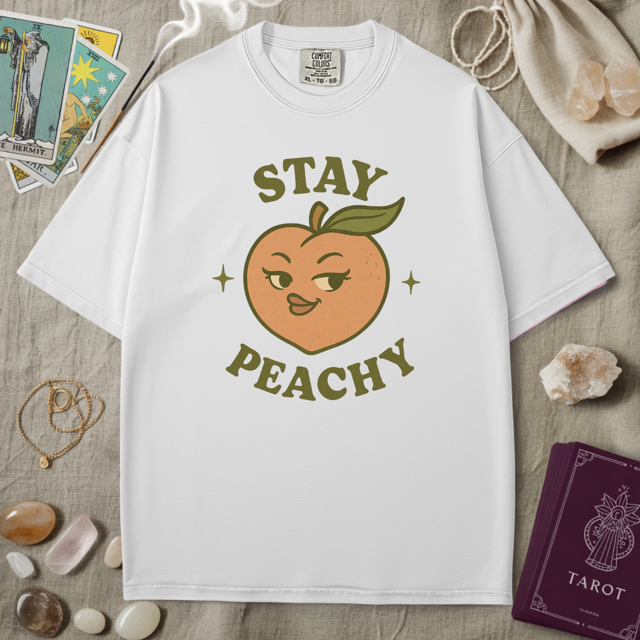 Stay Peachy Tee