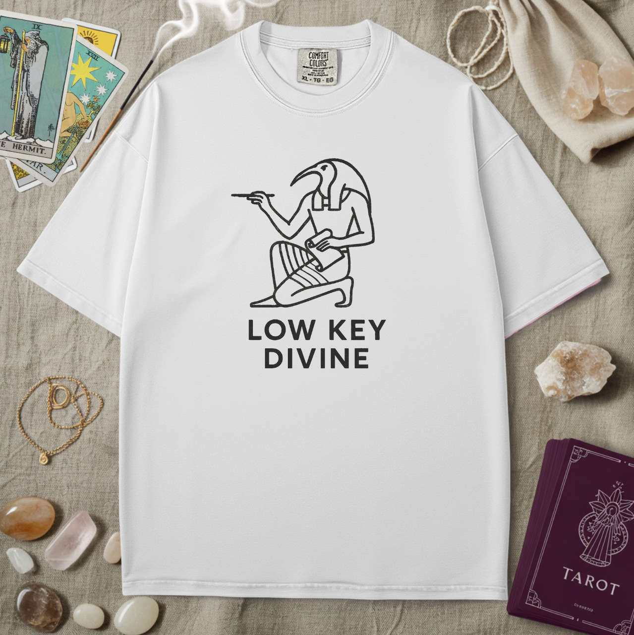 Thoth Is Low Key Divine Tee