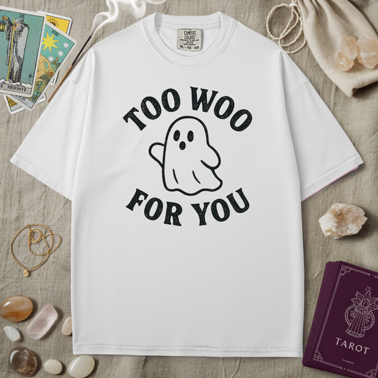 Too Woo For You Ghost Tee