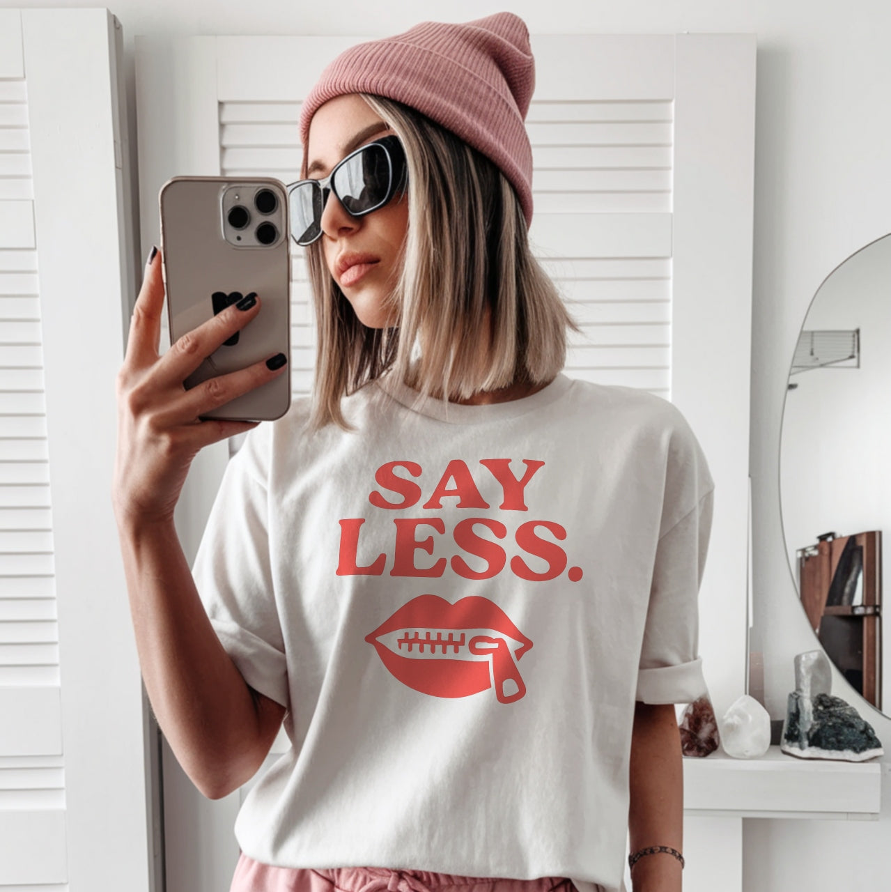 Say Less Tee