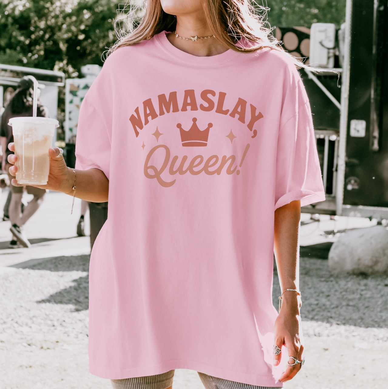 Namaslay Queen Tee