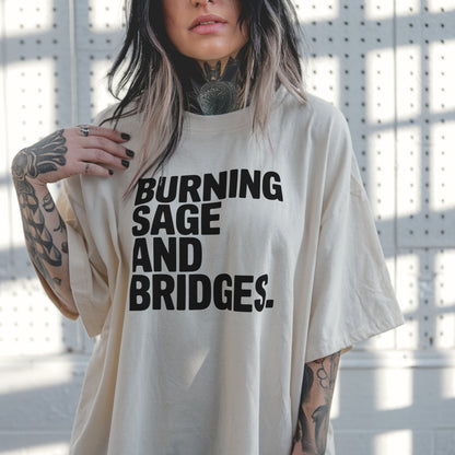 Burning Sage and Bridges Tee