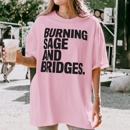 Burning Sage and Bridges Tee
