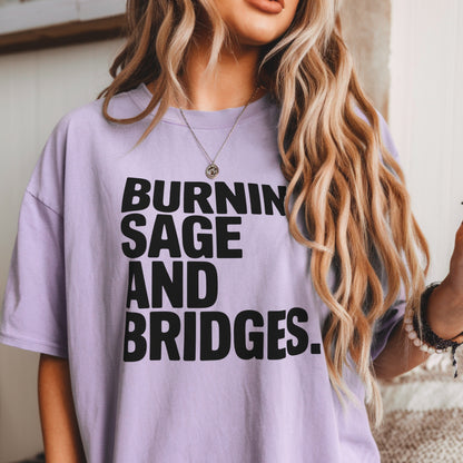 Burning Sage and Bridges Tee
