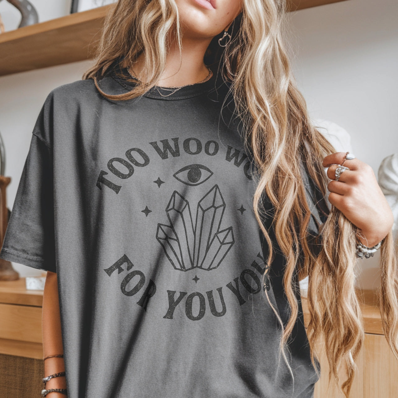 Too Woo Woo For You You Crystal Tee