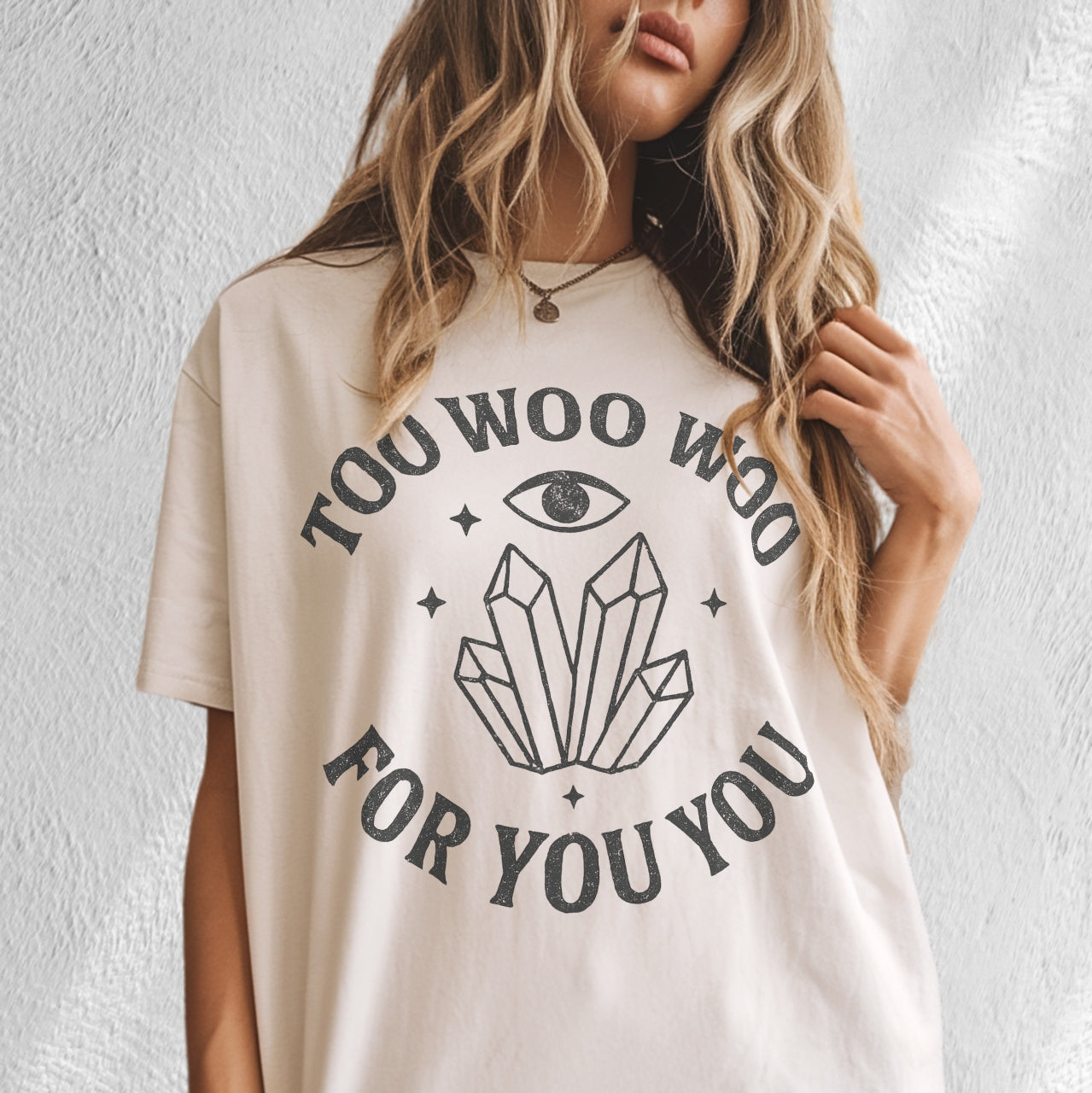 Too Woo Woo For You You Crystal Tee