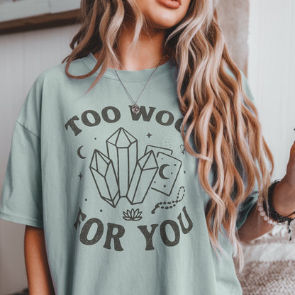 Too Woo For You Crystal Tee