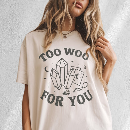 Too Woo For You Crystal Tee