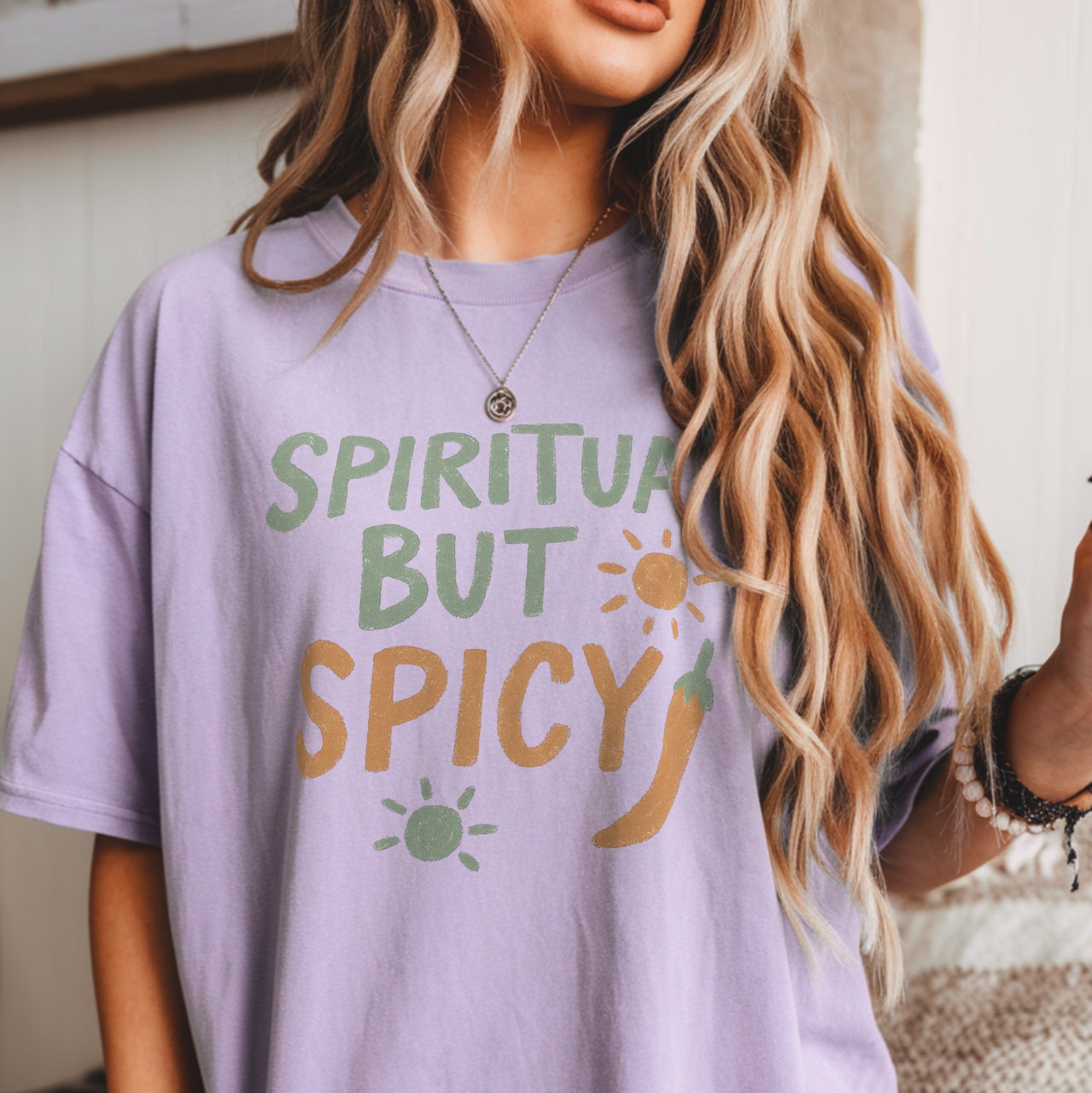 Spiritual But Spicy Tee