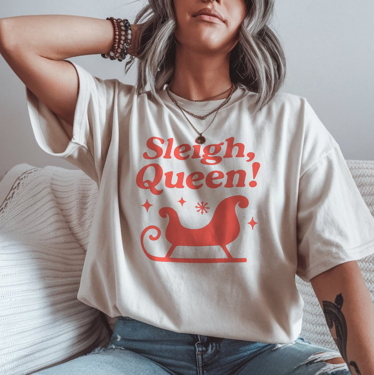Sleigh Queen Tee